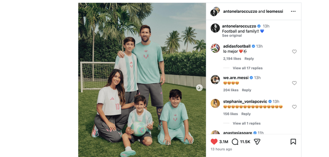 Bộ ảnh g&acirc;y sốt của Messi về &lsquo;b&oacute;ng đ&aacute; v&agrave; gia đ&igrave;nh&rsquo;- Ảnh 1.