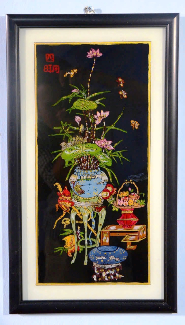 Nghệ nh&acirc;n tranh k&iacute;nh Trần Thị Minh Phụng giữ g&igrave;n nghề xưa cố đ&ocirc; Huế năm 2026 - Ảnh 4.