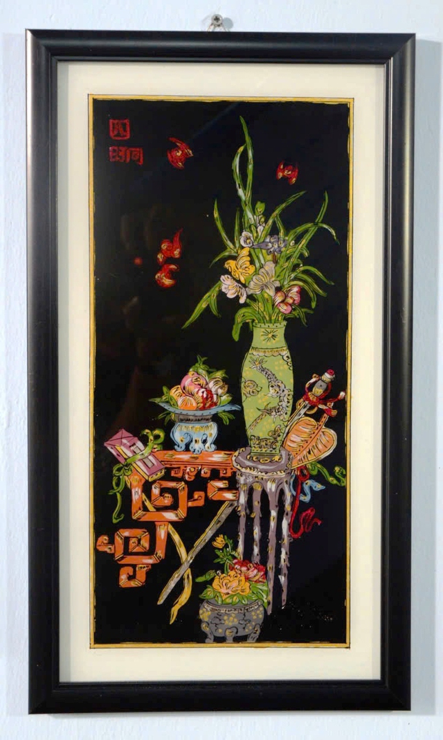 Nghệ nh&acirc;n tranh k&iacute;nh Trần Thị Minh Phụng giữ g&igrave;n nghề xưa cố đ&ocirc; Huế năm 2026 - Ảnh 5.