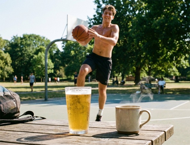 Chơi thể thao xong c&oacute; n&ecirc;n uống bia hay c&agrave; ph&ecirc;? - Ảnh 1.