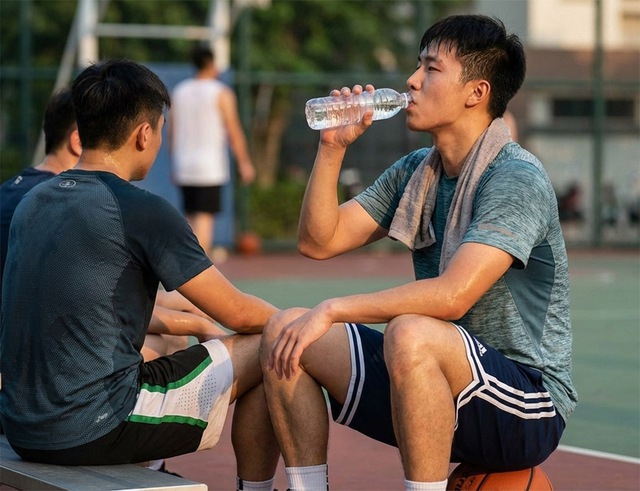 Chơi thể thao xong c&oacute; n&ecirc;n uống bia hay c&agrave; ph&ecirc;? - Ảnh 2.