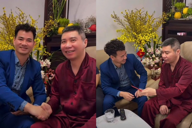 X&uacute;c động khoảnh khắc NSND Xu&acirc;n Bắc đến thăm NSND C&ocirc;ng L&yacute; ng&agrave;y đầu năm - Ảnh 1.