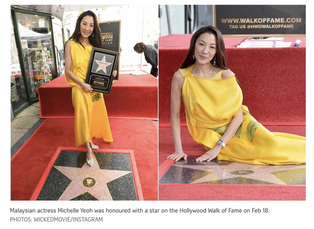 Dương Tử Quỳnh được vinh danh tr&ecirc;n Đại lộ Danh vọng Hollywood - Ảnh 1.