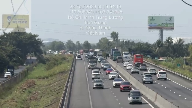 Cục CSGT cập nhật tình hình giao thông trên các tuyến cao tốc - Ảnh 1.