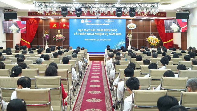 EVNSPC triển khai nhiệm vụ ngay sau kỳ nghỉ tết Nguyên đán 2026 - Ảnh 3.