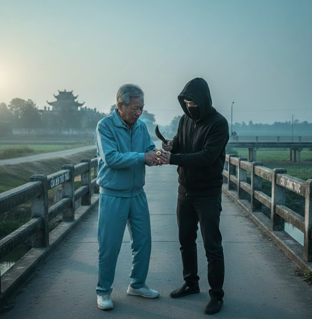 Người đ&agrave;n &ocirc;ng ở C&agrave; Mau khai sợ bị thương n&ecirc;n gi&uacute;p cướp th&aacute;o nhẫn v&agrave;ng   - Ảnh 1.