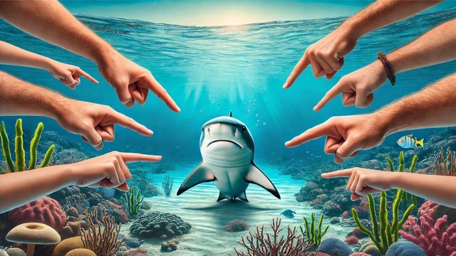 Vì sao cá mập thường bị gọi tên mỗi khi có sự cố cáp quang biển? - Ảnh 1.