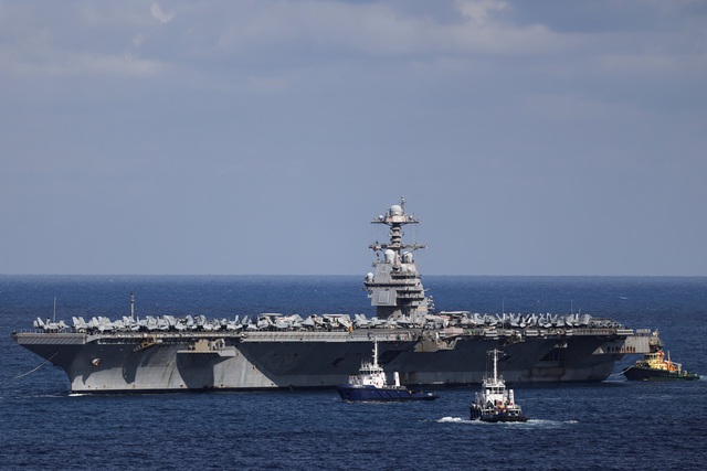 Mỹ chậm tấn công Iran vì nhà vệ sinh trên tàu sân bay bị tắc nghẽn? - Ảnh 1.