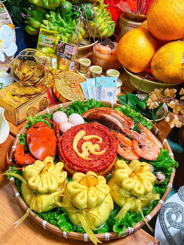 Ng&agrave;y Thần t&agrave;i: M&acirc;m c&uacute;ng m&ugrave;ng 10 th&aacute;ng gi&ecirc;ng gồm m&oacute;n g&igrave;, b&agrave;y biện sao đẹp mắt?- Ảnh 3.