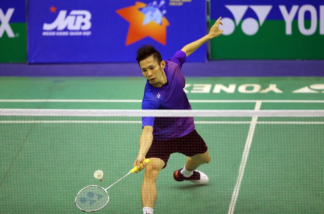 Nguyễn Tiến Minh 'gừng gi&agrave; c&agrave;ng cay', vượt sức trẻ ở  giải cầu l&ocirc;ng quốc tế Singapore- Ảnh 1.