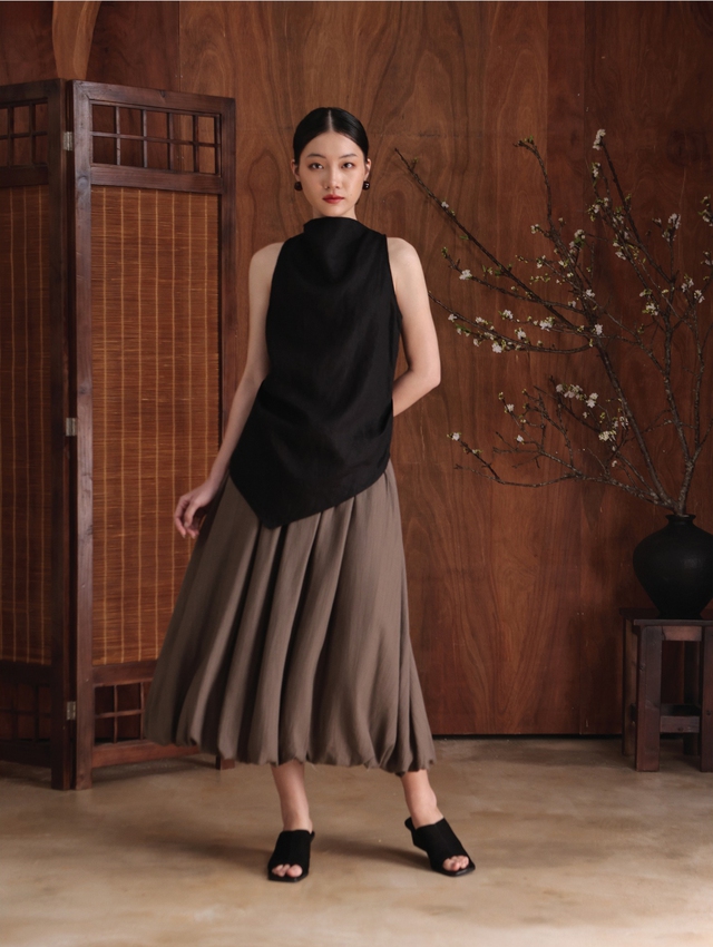 Diện mạo mùa xuân tươi sáng từ chân váy dáng dài- Ảnh 6. Diện mạo mùa xuân tươi sáng từ chân váy dáng dài- Ảnh 6.