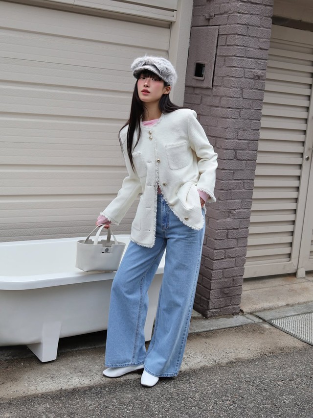 Mùa xuân, mùa diện quần jeans xanh - Ảnh 6.