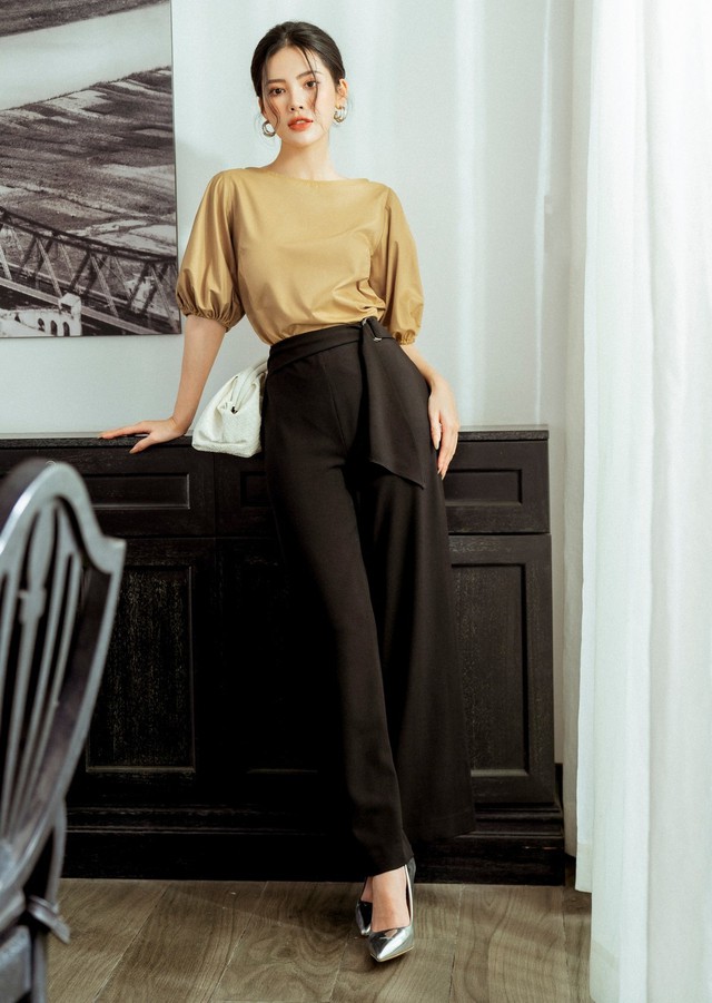 Tô điểm nét ngọt ngào cùng áo dáng phồng đầu xuân- Ảnh 1. Tô điểm nét ngọt ngào cùng áo dáng phồng đầu xuân- Ảnh 1.