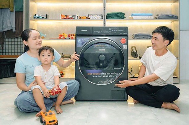 Từ chuyện giặt giũ đến k&yacute; ức đậm &lsquo;chất nh&agrave;&rsquo; trong cuộc thi về m&aacute;y giặt Panasonic - Ảnh 2.