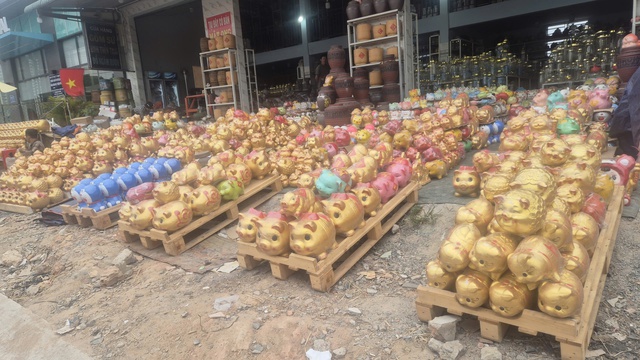 Heo đất 'phủ sóng' khắp các tuyến đường, người trẻ mua để 'đựng' ước mơ - Ảnh 4.