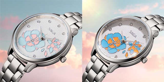 Kỳ lạ, mẫu đồng hồ Saga Chroma Dance đổi màu đang gây sốt dịp 8.3- Ảnh 2. Kỳ lạ, mẫu đồng hồ Saga Chroma Dance đổi màu đang gây sốt dịp 8.3- Ảnh 2.