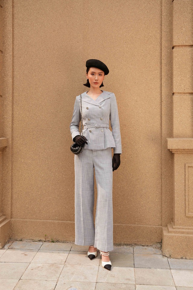 Sắc xám khói tôn lên phong cách sang trọng- Ảnh 5.