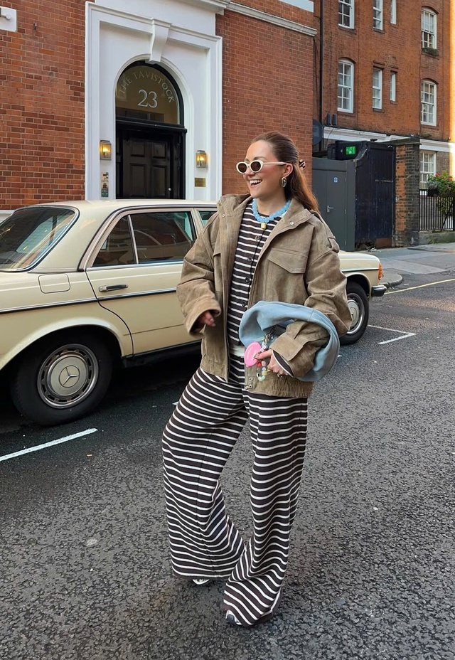 Mùa mốt năm nay, kiểu quần này đang dần thay thế quần denim - Ảnh 8.