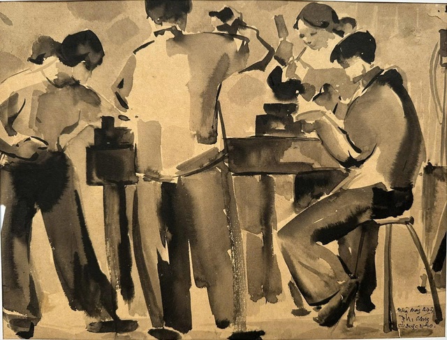 Năm Ngựa, xem tranh ngựa dễ thương ở 'Hai đường thẳng song song - Một điểm đến'  - Ảnh 6.