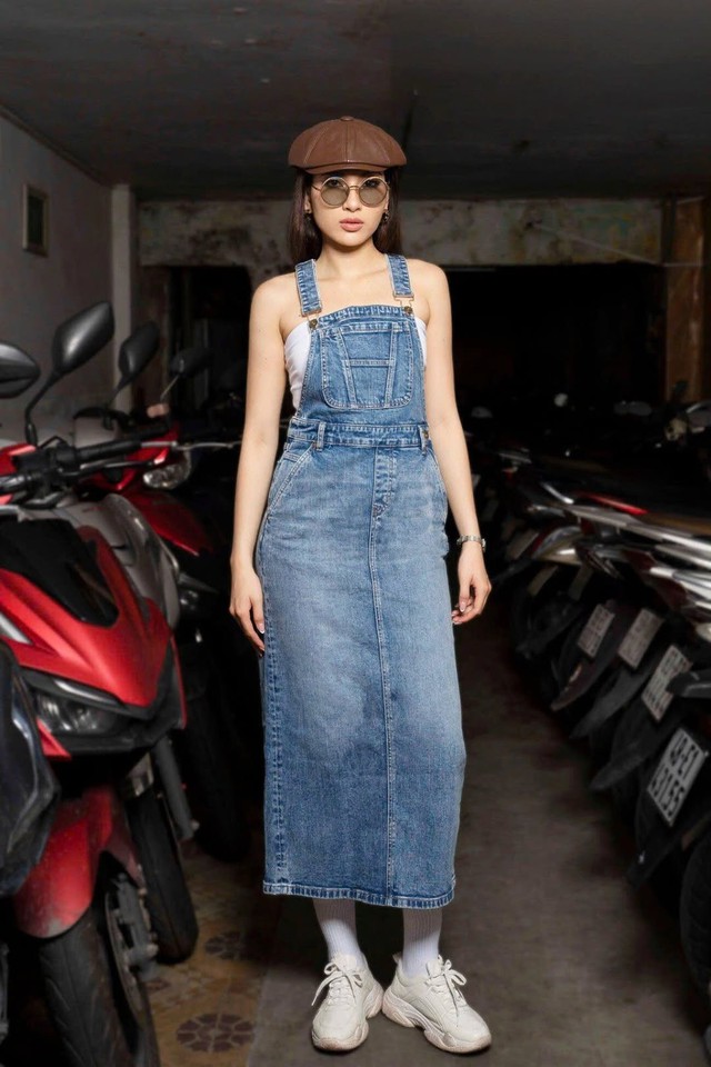 Nét đẹp thanh xuân cùng những chiếc quần, váy yếm- Ảnh 5.