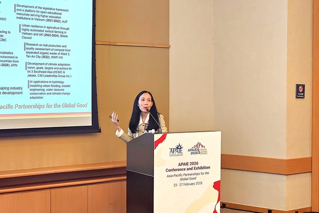 Kh&ocirc;ng gian học thuật to&agrave;n cầu cho sinh vi&ecirc;n Việt: Nh&igrave;n từ diễn đ&agrave;n APAIE 2026- Ảnh 1.