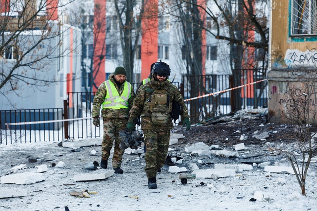 Chiến sự Ukraine ng&agrave;y 1.441: Kyiv hứng đ&ograve;n kh&ocirc;ng k&iacute;ch lớn nhất kể từ đầu xung đột - Ảnh 1.