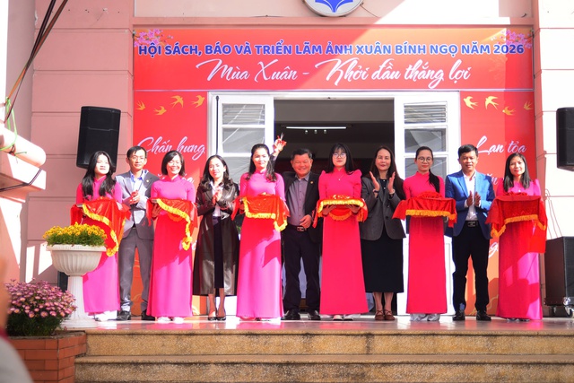 Hội s&aacute;ch, b&aacute;o Xu&acirc;n B&iacute;nh Ngọ 2026 L&acirc;m Đồng lan tỏa sắc xu&acirc;n đến nhiều v&ugrave;ng miền- Ảnh 1.