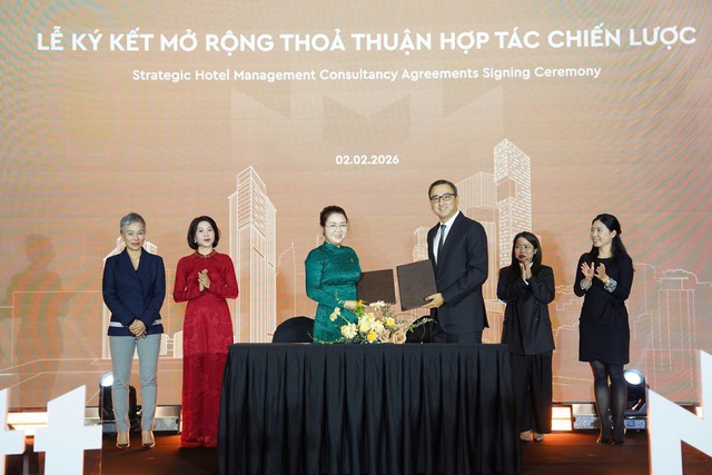 Marriott International ký kết với Masterise Group quản lý 4 khách sạn đẳng cấp - Ảnh 1.