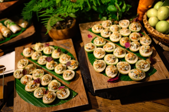 Mỹ vị thực vật mùa đông với mâm cơm muối Huế tỏa sáng  - Ảnh 11.