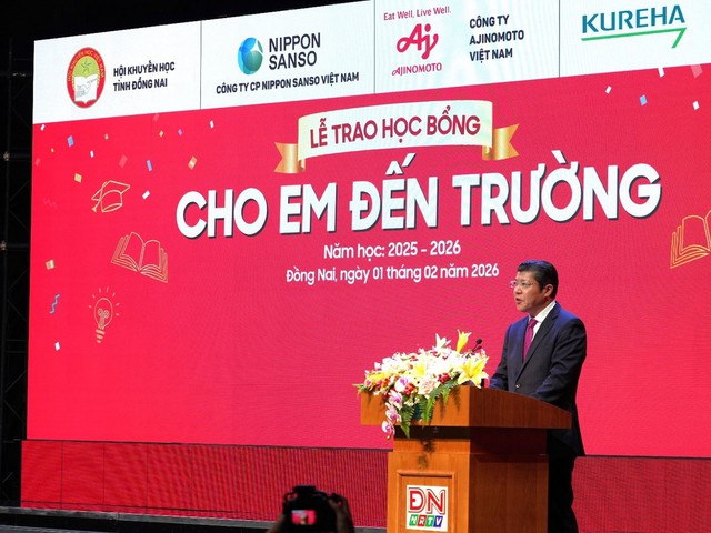 Ajinomoto Việt Nam v&agrave; h&agrave;nh tr&igrave;nh 22 năm &lsquo;tiếp sức&rsquo; cho học sinh ngh&egrave;o Đồng Nai - Ảnh 3.