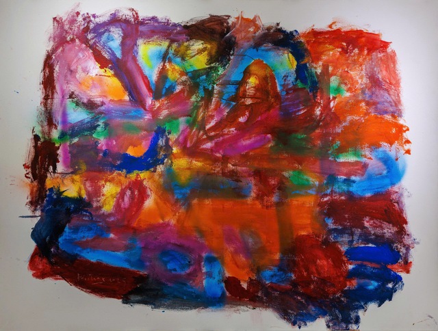 'Bảy t&aacute;m năm': Độc đ&aacute;o với tranh 'tự tan r&atilde;' của nghệ sĩ B&ugrave;i Ch&aacute;t- Ảnh 3.