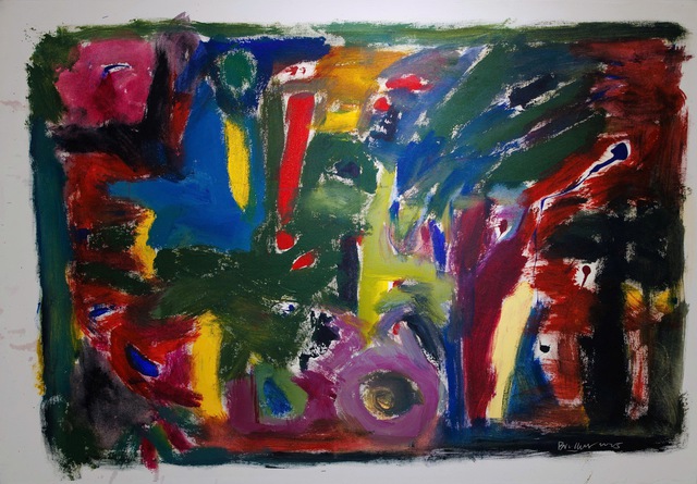 'Bảy t&aacute;m năm': Độc đ&aacute;o với tranh 'tự tan r&atilde;' của nghệ sĩ B&ugrave;i Ch&aacute;t- Ảnh 1.