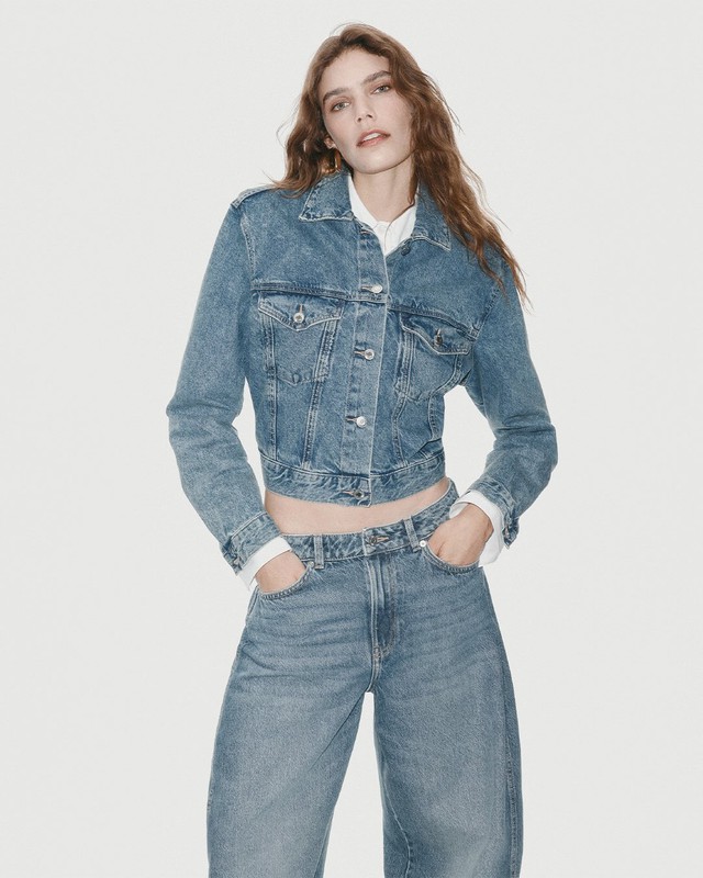 Áo khoác denim, kaki 'thống trị' đường phố- Ảnh 1.