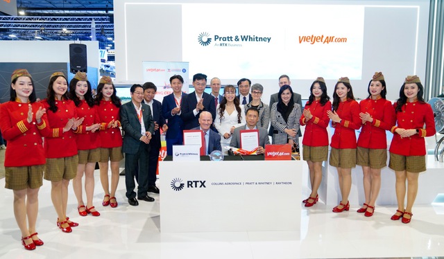 Vietjet đặt h&agrave;ng động cơ Pratt & Whitney cho 44 m&aacute;y bay Airbus A320neo- Ảnh 1.