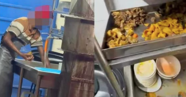 Nh&agrave; h&agrave;ng Malaysia bị đ&oacute;ng cửa v&igrave; rửa đồ ăn thừa phục vụ kh&aacute;ch mới - Ảnh 1.