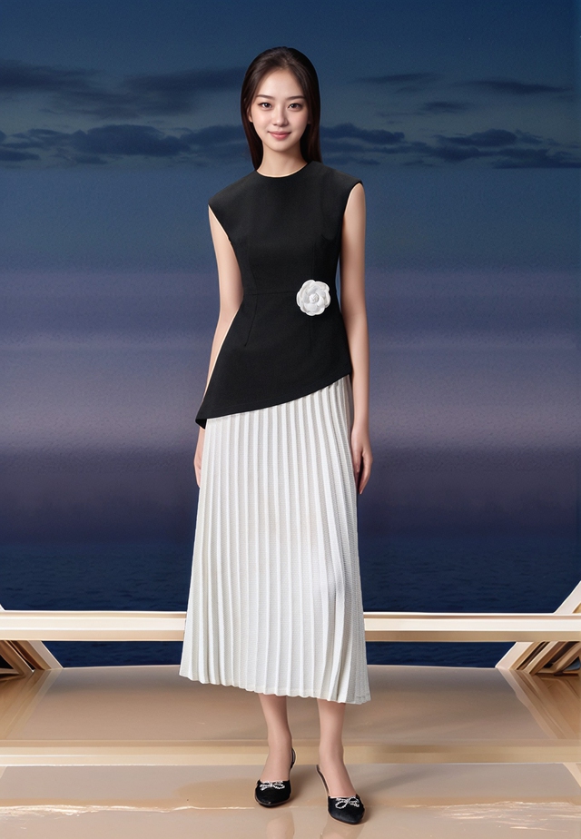 Đầu năm, nàng ưu ái diện chân váy xếp ly mọi lúc- Ảnh 4. Đầu năm, nàng ưu ái diện chân váy xếp ly mọi lúc- Ảnh 4.