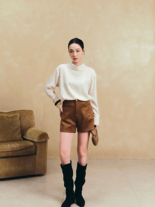 Không sợ lỗi mốt với họa tiết chấm bi nhỏ - Ảnh 5.