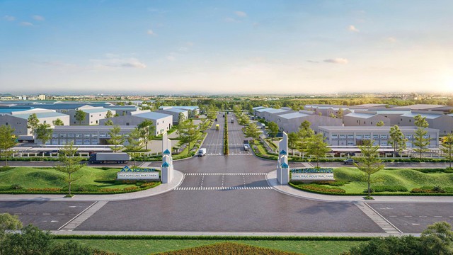 H&ograve;a Ph&aacute;t khởi c&ocirc;ng khu c&ocirc;ng nghiệp hơn 3.700 tỉ đồng ngay gần s&acirc;n bay Gia B&igrave;nh- Ảnh 2.