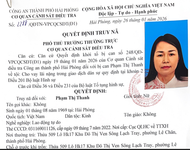 Truy n&atilde; 'b&agrave; tr&ugrave;m' đất cảng cho vay nặng l&atilde;i 338 tỉ đồng- Ảnh 1.