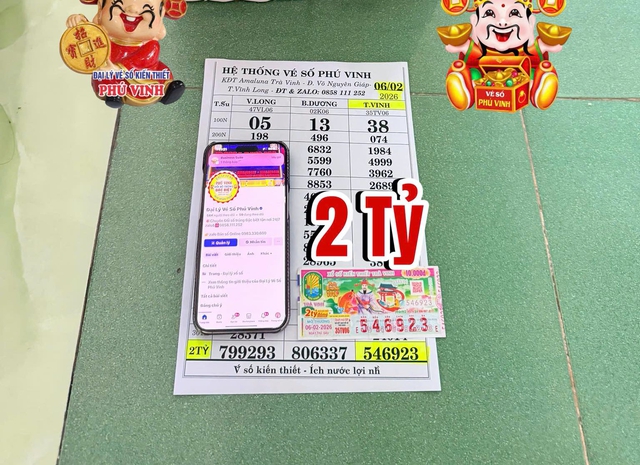 Được cho tờ v&eacute; số tại đ&aacute;m cưới, bất ngờ tr&uacute;ng độc đắc xổ số miền Nam - Ảnh 1.