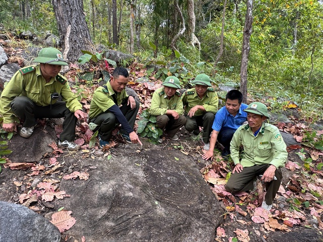 Ngỡ ng&agrave;ng b&atilde;i đ&aacute; c&oacute; họa tiết lạ giữa Vườn quốc gia Y&oacute;k Đ&ocirc;n- Ảnh 1.