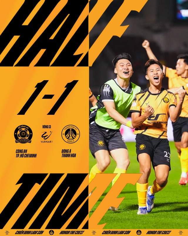 Sốc: CLB C&ocirc;ng an TP.HCM bị Thanh H&oacute;a đ&aacute;nh bại ngay tại Thống Nhất, ngoại binh L&agrave;o rực s&aacute;ng- Ảnh 1.
