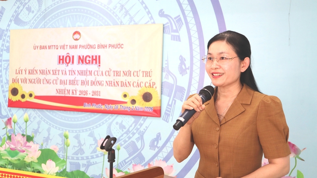 100% cử tri t&iacute;n nhiệm b&agrave; T&ocirc;n Ngọc Hạnh ứng cử đại biểu HĐND tỉnh Đồng Nai - Ảnh 4.