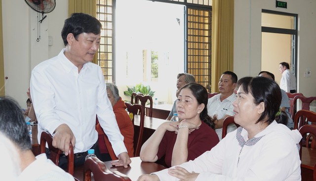 Cử tri nơi cư tr&uacute; t&iacute;n nhiệm &ocirc;ng V&otilde; Văn Minh ứng cử đại biểu HĐND TP.HCM - Ảnh 1.