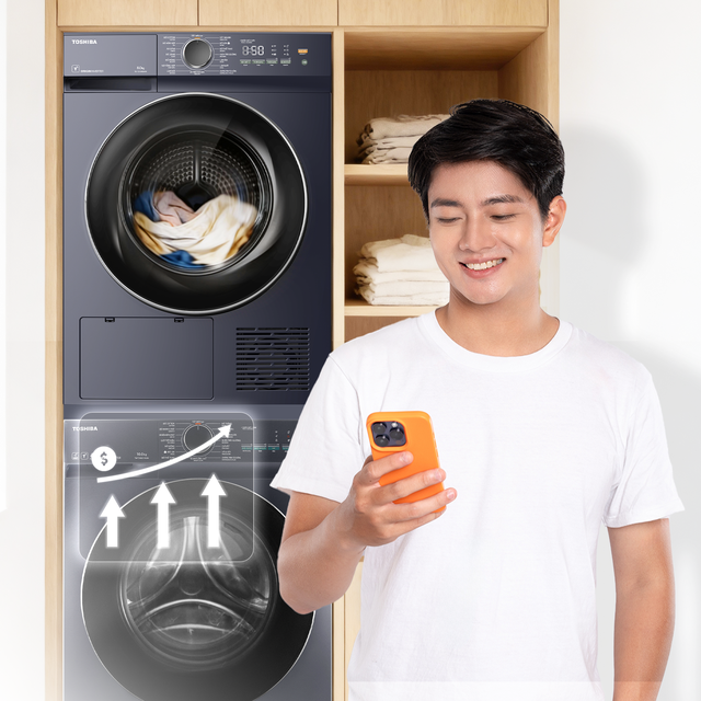 Đ&oacute;n Tết gọn g&agrave;ng, thảnh thơi c&ugrave;ng m&aacute;y sấy bơm nhiệt Toshiba - Ảnh 4.