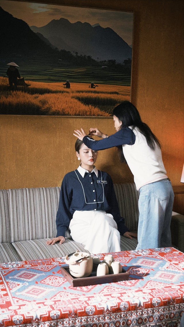 Thu Quỳnh t&aacute;i xuất phim giờ v&agrave;ng c&ugrave;ng hai diễn vi&ecirc;n phim &lsquo;Độc đạo&rsquo;   - Ảnh 1.