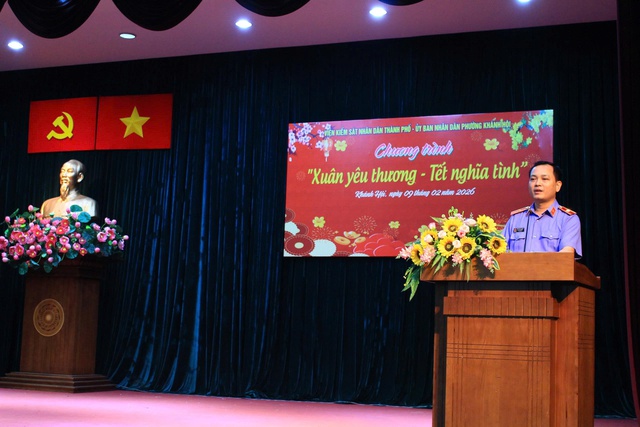 Viện KSND TP.HCM chung tay &lsquo;v&igrave; một c&aacute;i Tết ấm no&rsquo; trọn vẹn- Ảnh 1.