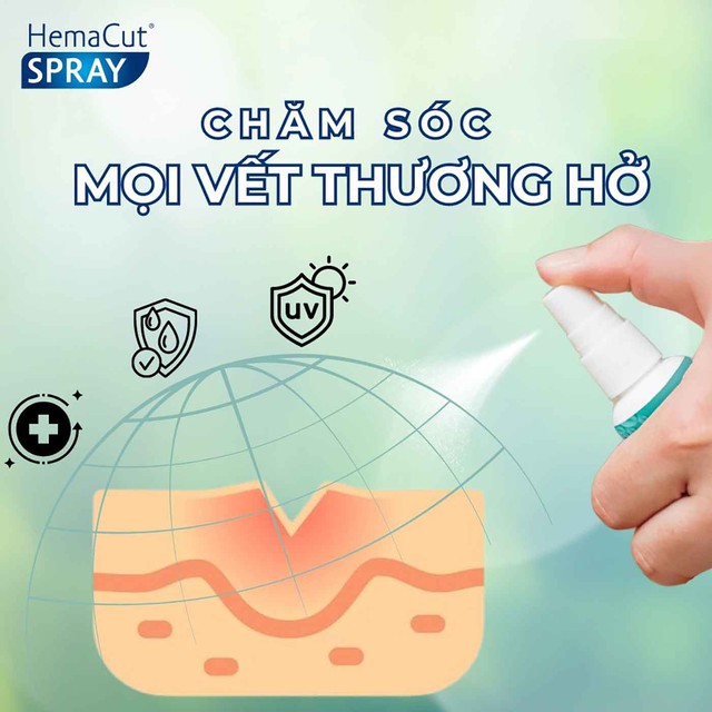 Sử dụng chai xịt vết thương khi nào để hạn chế nhiễm trùng, sẹo xấu?- Ảnh 1. Sử dụng chai xịt vết thương khi nào để hạn chế nhiễm trùng, sẹo xấu?- Ảnh 1.
