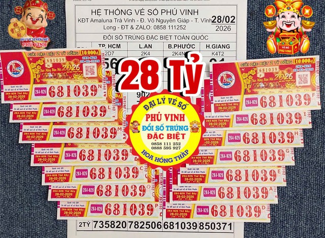 3 người miền Tây trúng độc đắc 28 tỉ xổ số miền Nam, cùng nhận chuyển khoản - Ảnh 1.