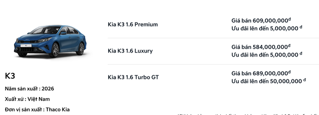 KIA K3 ngừng sản xuất phi&ecirc;n bản số s&agrave;n: Xu hướng xe sedan tại Việt Nam 2026 - Ảnh 2.
